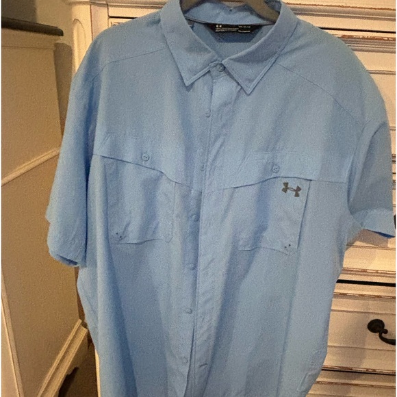 under armour button down size Large - Picture 1 of 4
